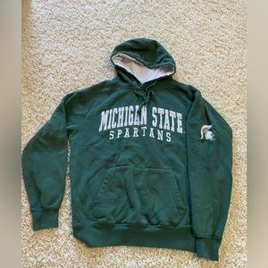 Campus Heritage Collection Michigan State Spartan Pullover Vintage Size S UNISEX